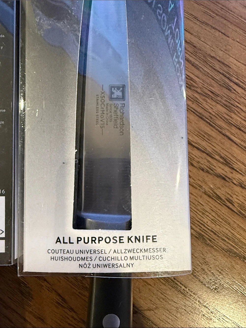 Richardson Sheffield Professional All-Purpose Knife - Black set of 2